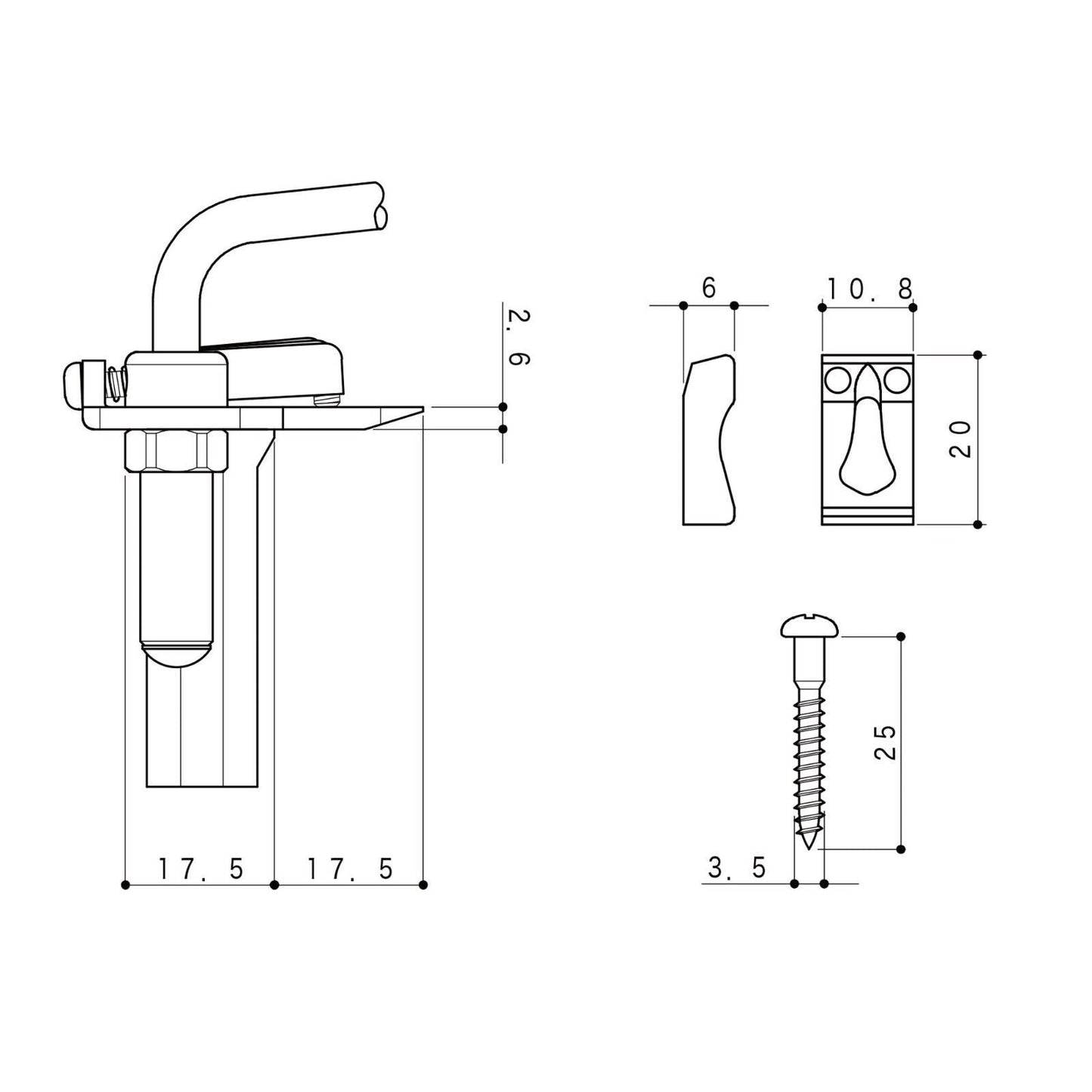 NEW Gotoh 510TS-BS2 Non-locking Tremolo Bridge 37mm Steel Block - CHROME