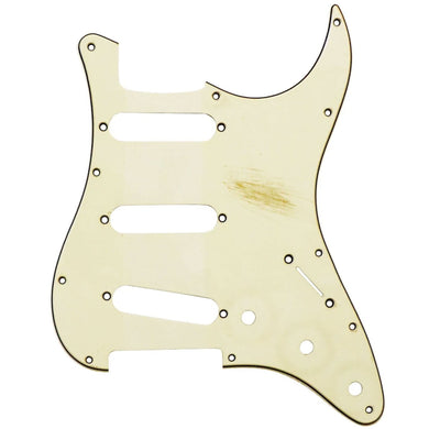 ’62 RELIC 3-Ply Pickguard for Stratocaster/Strat USA SSS 11-Hole AGED MINT GREEN