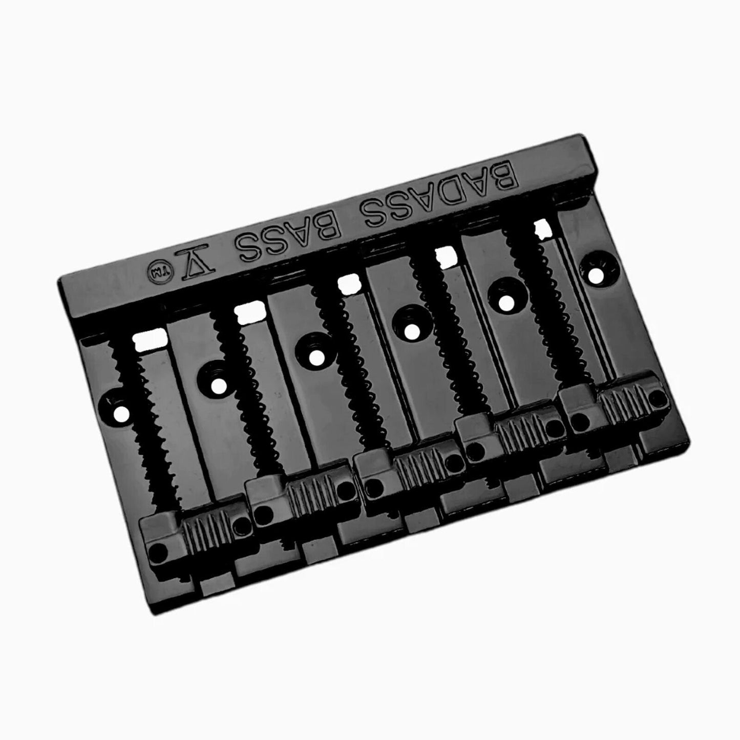 NEW Leo Quan® Badass V™ Bass Bridge for 5-string Fender P/Jazz Bass® - BLACK