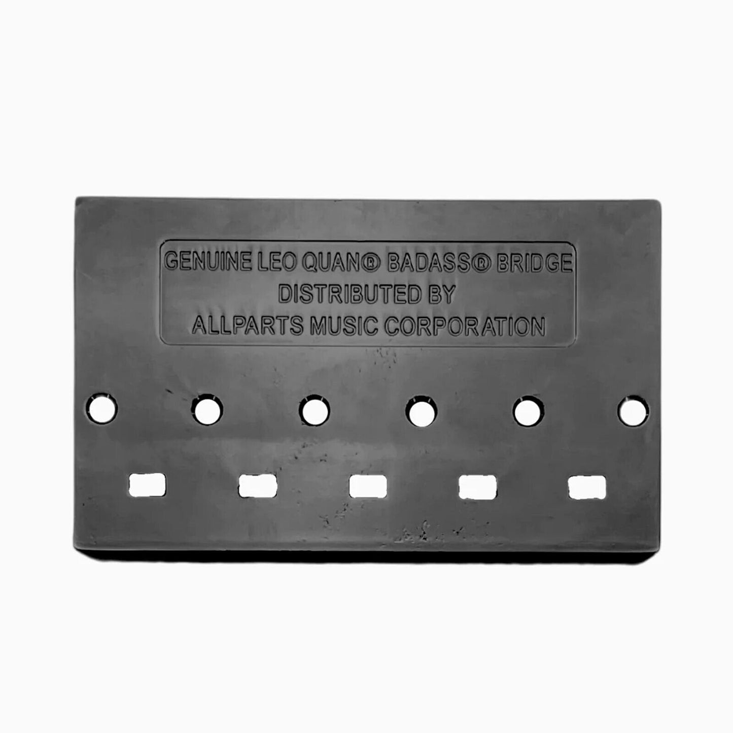 NEW Leo Quan® Badass V™ Bass Bridge for 5-string Fender P/Jazz Bass® - BLACK