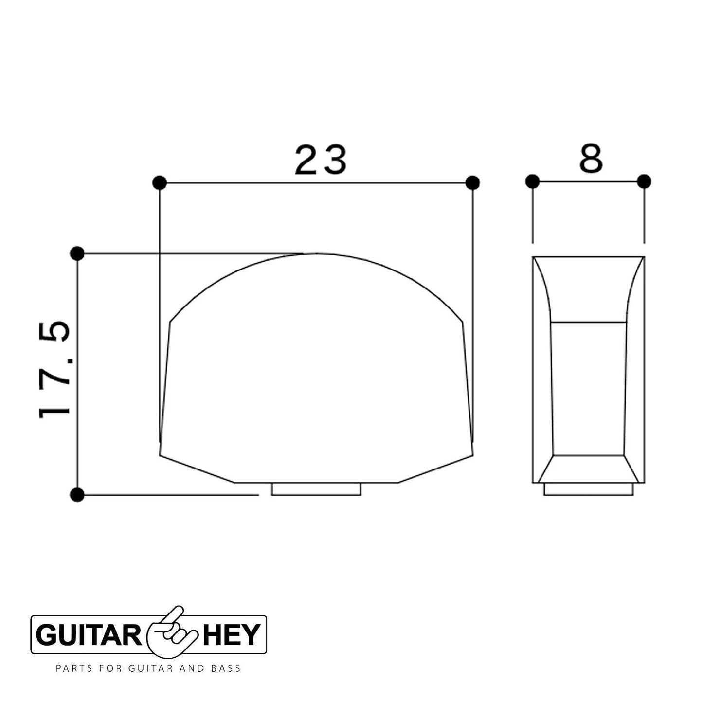 NEW Gotoh SGS510Z-EN01 L3+R3 Set Tuners EBONY Buttons 1:18 Ratio 3x3 COSMO BLACK