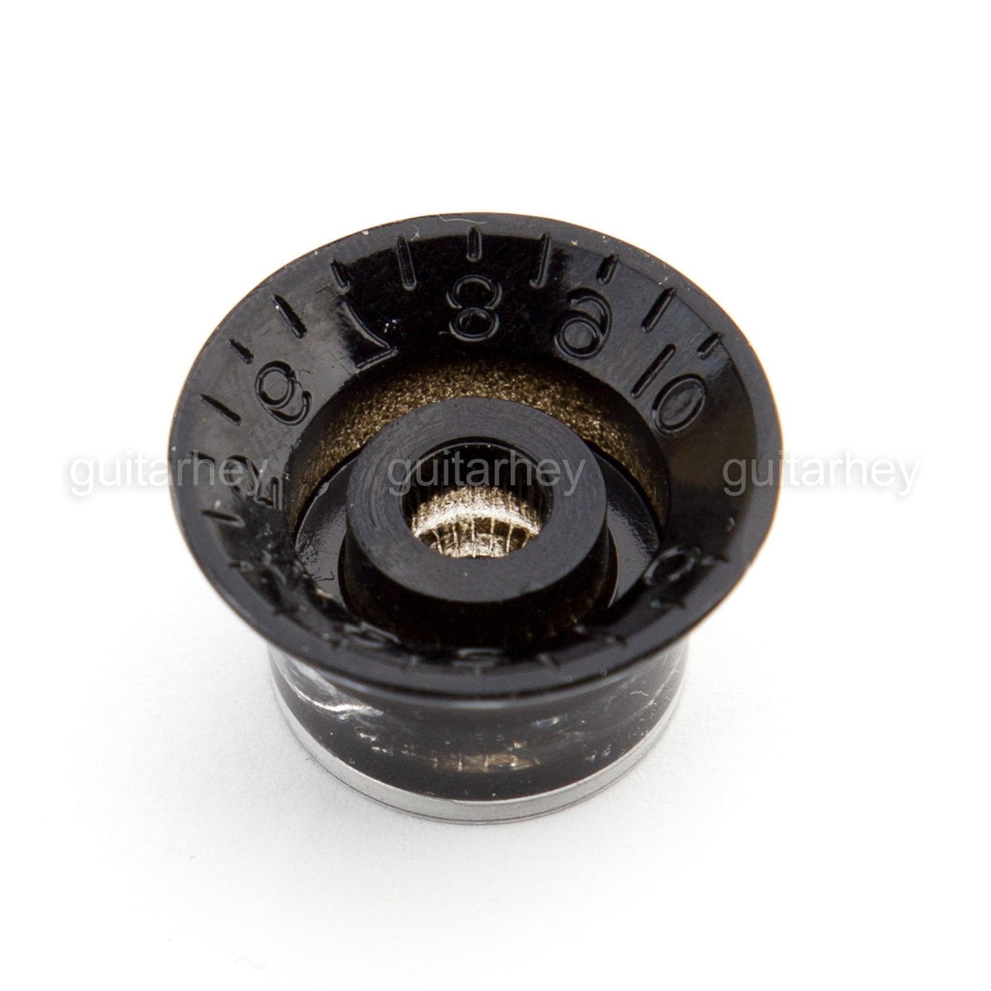 NEW VOLUME and TONE Knobs USA Gibson-Style Top-Hat (Bell) Insert GOLD Reflector