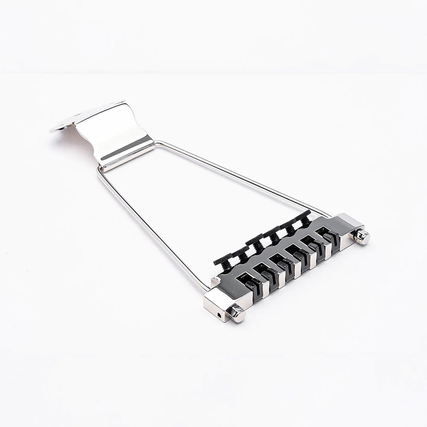 NEW Leo Quan Badass FTT Fine Tuner Trapeze Tailpiece - Nickel