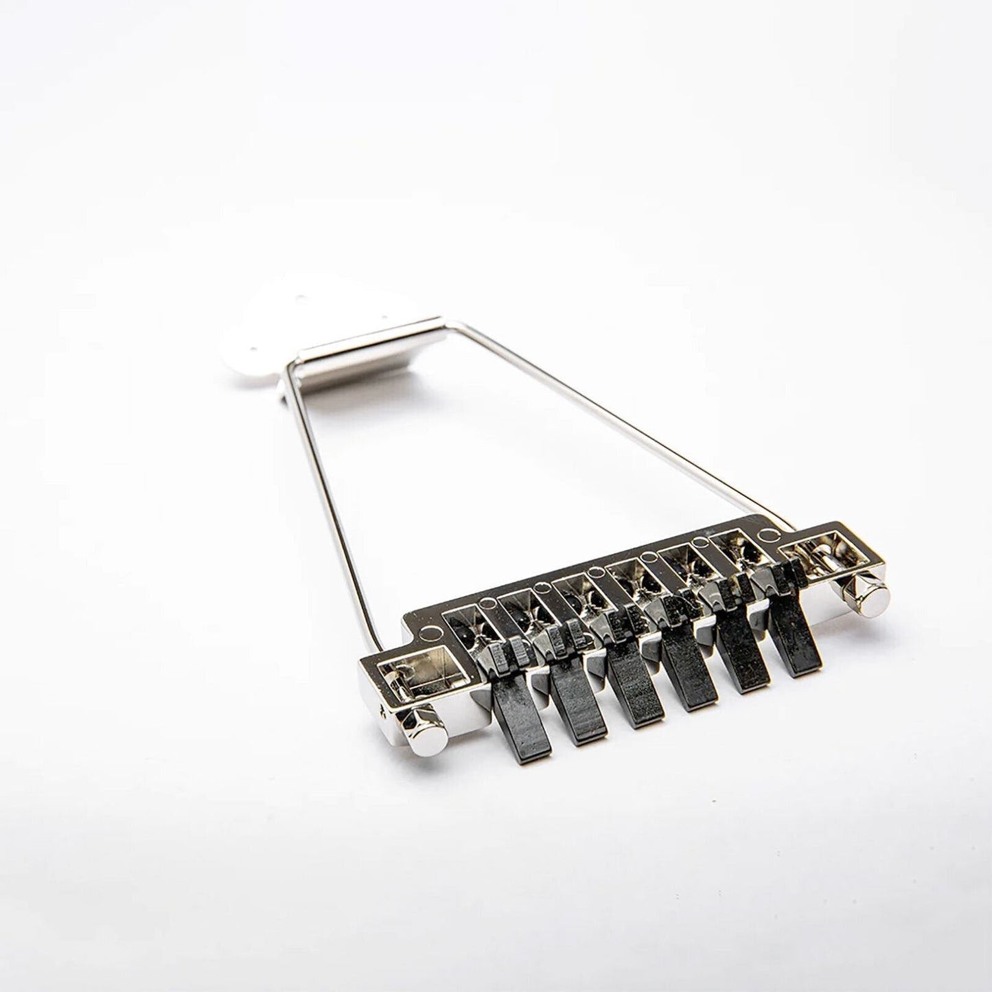 NEW Leo Quan Badass FTT Fine Tuner Trapeze Tailpiece - Nickel