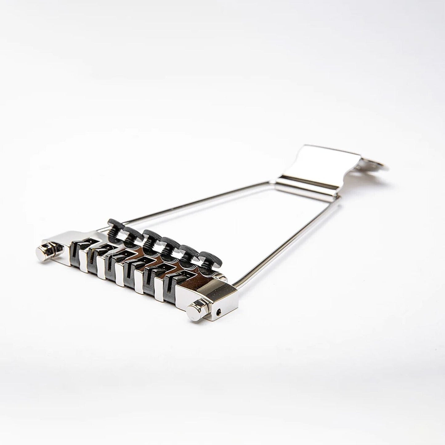 NEW Leo Quan Badass FTT Fine Tuner Trapeze Tailpiece - Nickel