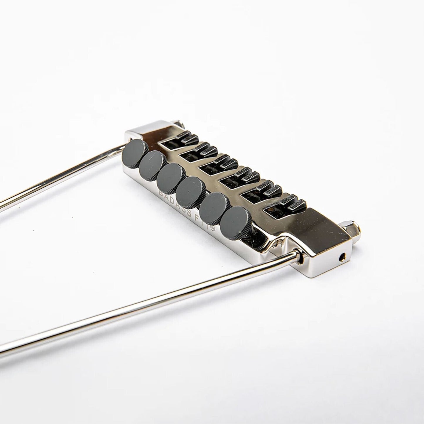 NEW Leo Quan Badass FTT Fine Tuner Trapeze Tailpiece - Nickel