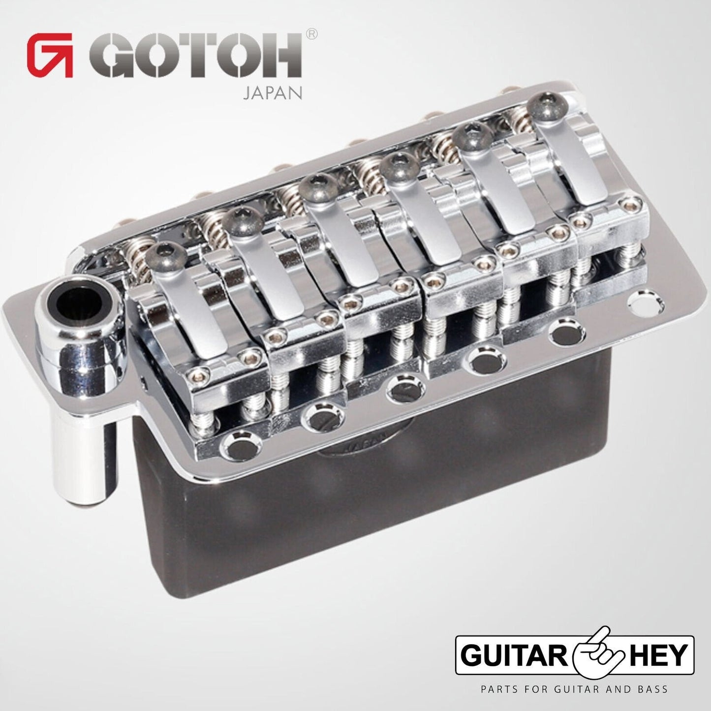 NEW Gotoh 510T-LS2 Bridge Tremolo Bridge w/ Locking Steel Saddles - CHROME