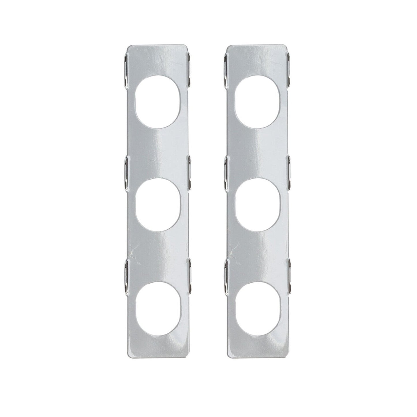 VINTAGE Hipshot 6-in-Line Locking NON-Staggered Small Buttons, LEFT-HAND, CHROME