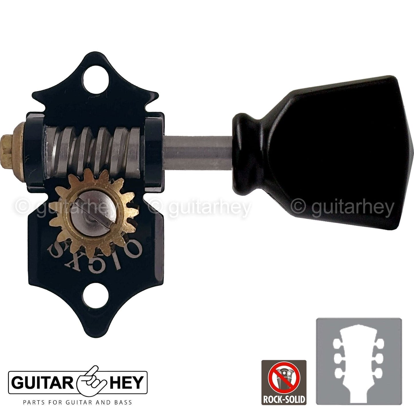 NEW GOTOH SXN510V-SLB Electric/Acoustic Guitar 1:15 Premium Tuners 3x3 - BLACK