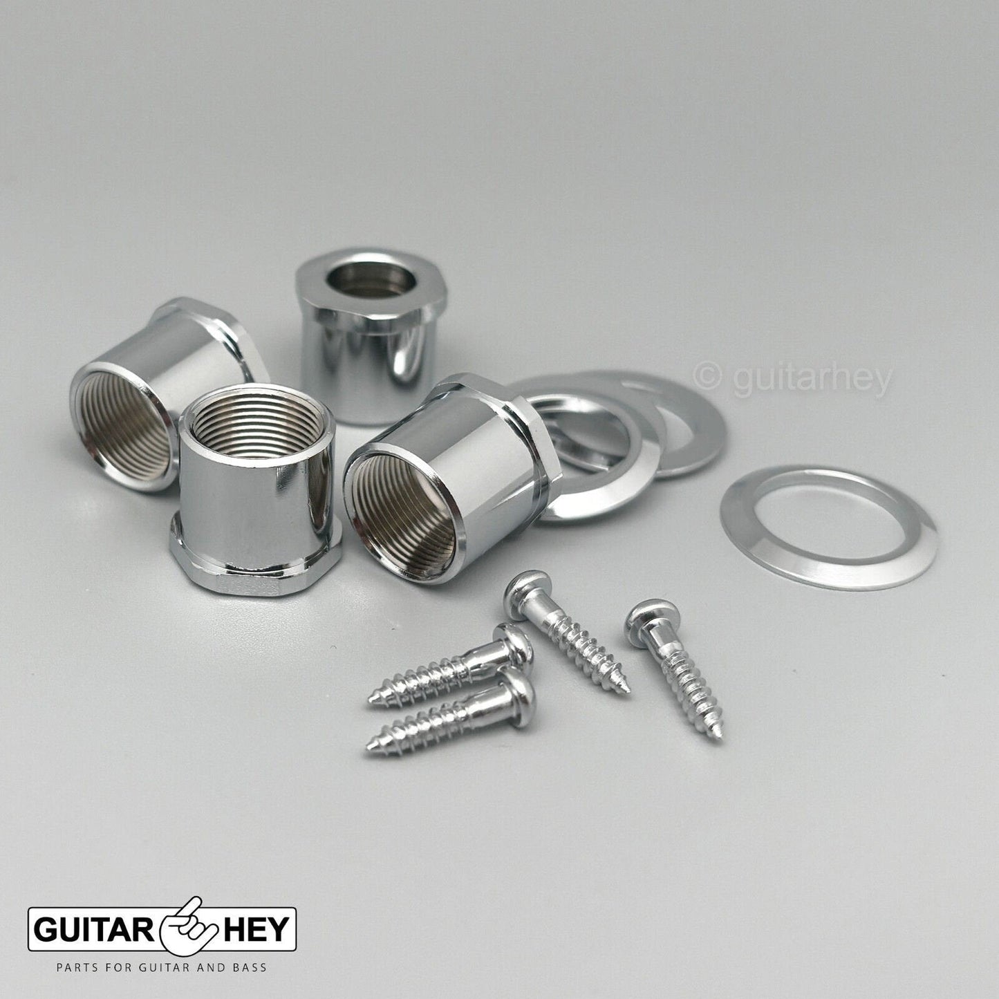 NEW Gotoh GBU510C-12 Bass 4-String L2+R2 11/16" Tuners Clover Key 2x2 - CHROME
