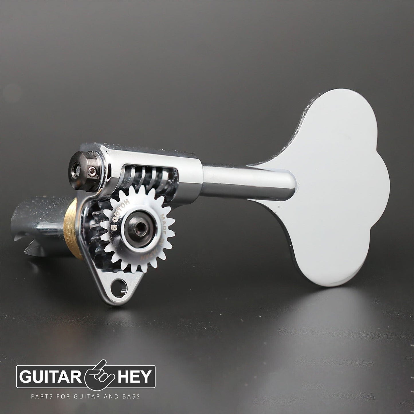 NEW Gotoh GBU510C-12 Bass 5-String L2+R3 11/16" Tuners Clover Key 2x3 - CHROME
