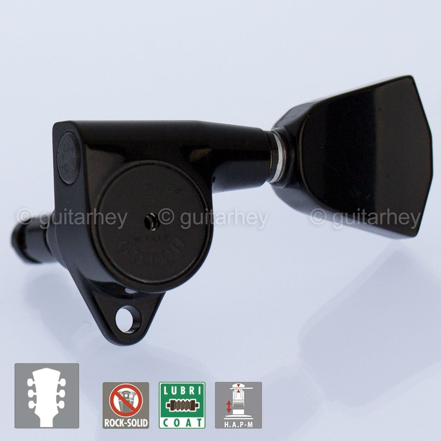 NEW Gotoh SG301-04 HAPM Adustable Post Height Set Locking Keystone 3x3 - BLACK