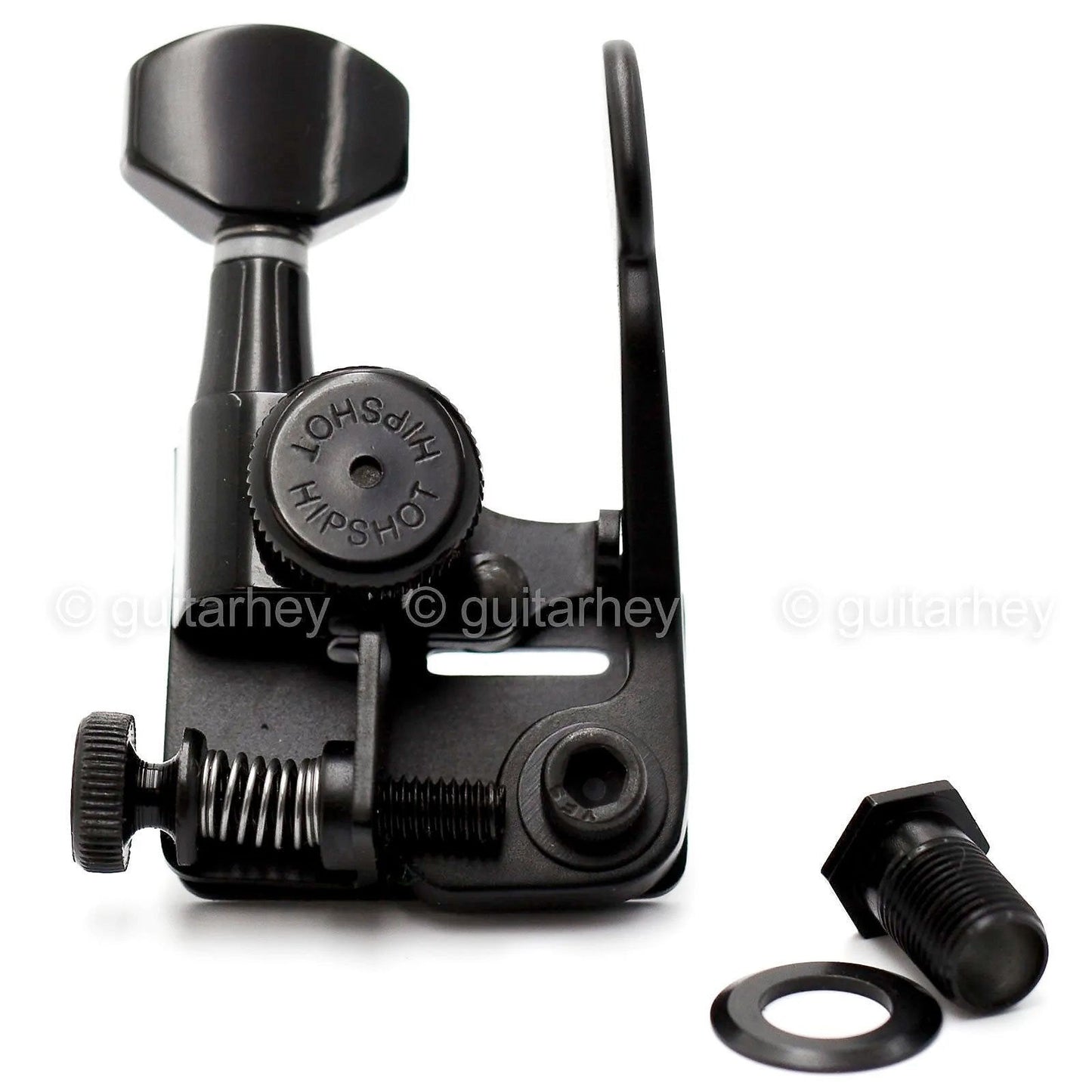 NEW Hipshot GT2 Guitar Xtender Key Extender Detuner LOCKING Drop E to D - BLACK