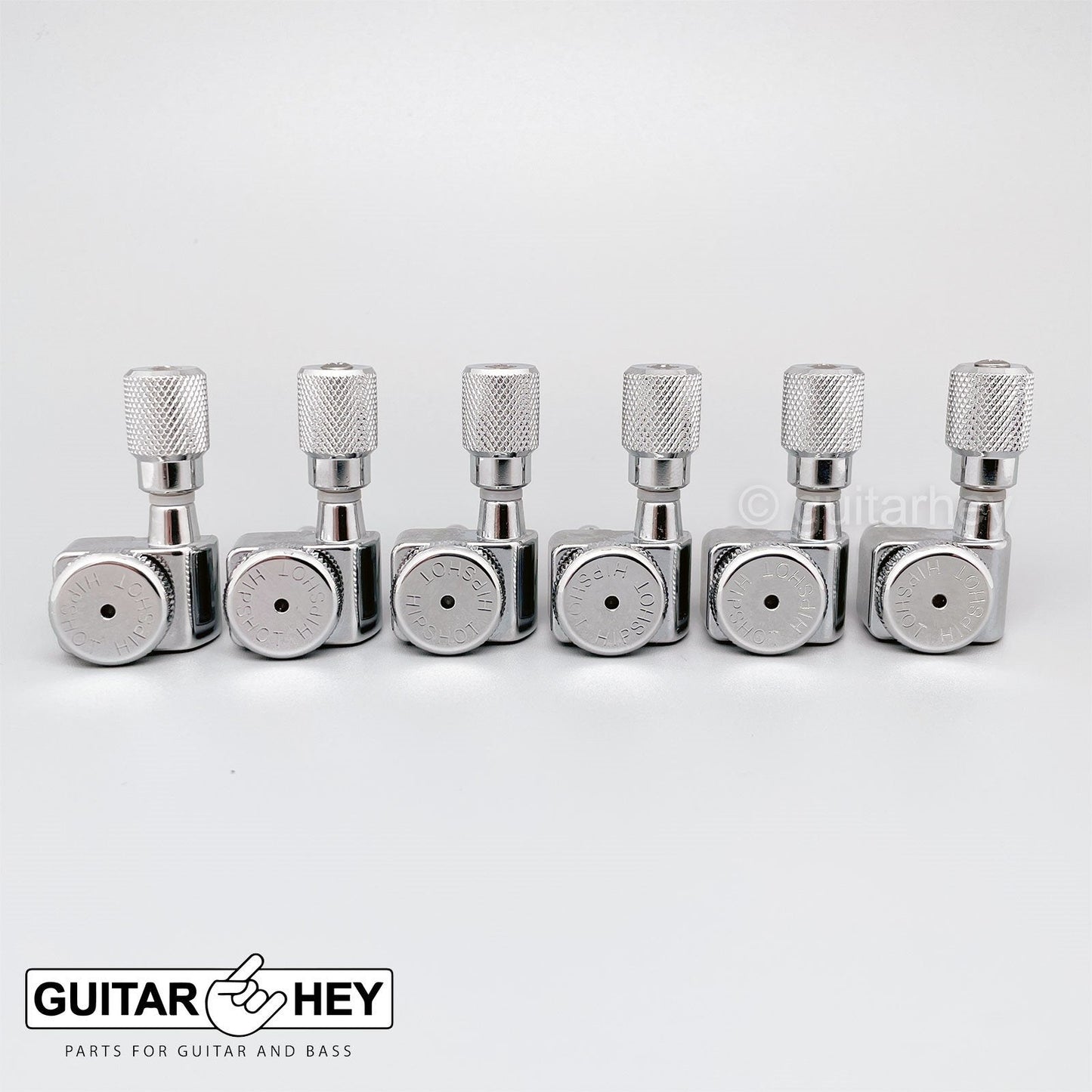 Hipshot Non-Staggered Tuners Fender Directrofit Locking IND-C LEFT-HANDED CHROME