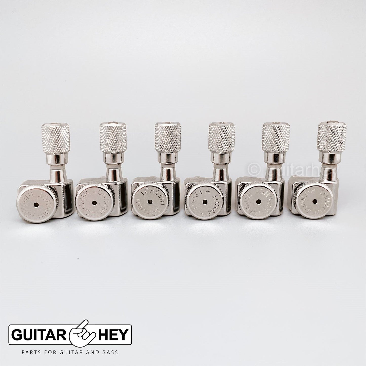 Hipshot Non-Staggered Tuners Fender Directrofit Locking IND-C LEFT-HANDED NICKEL
