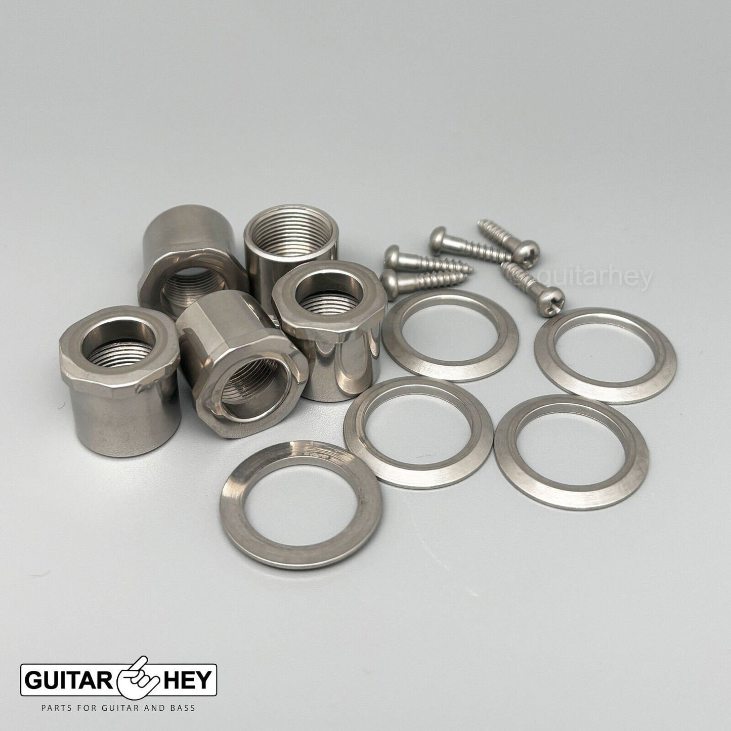 NEW Gotoh GBU510C-9 Compact Bass 5-String L4+R1 Tuners Clover Key 4x1 - X-NICKEL
