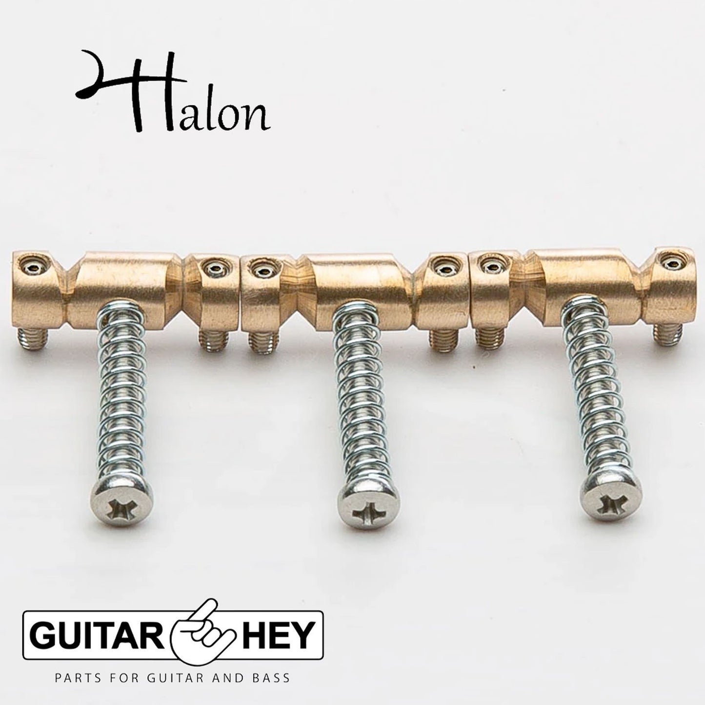 NEW Halon Tele® Compensated Saddles for Fender Telecaster - Phosphor Bronze