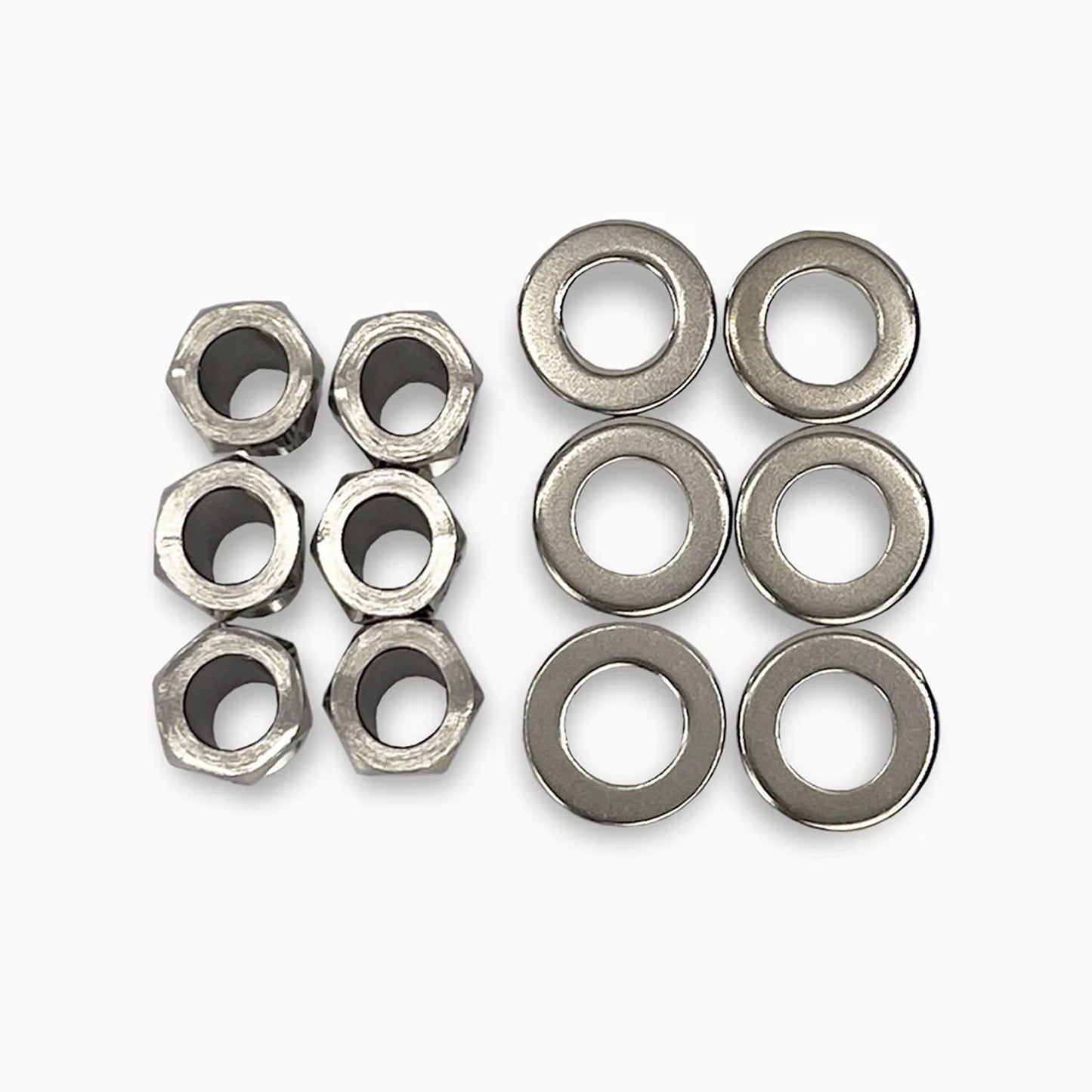 NEW True Lok Mid-Size Locking Tuners - 6-in-line, Single Pin TK-7107-001 NICKEL