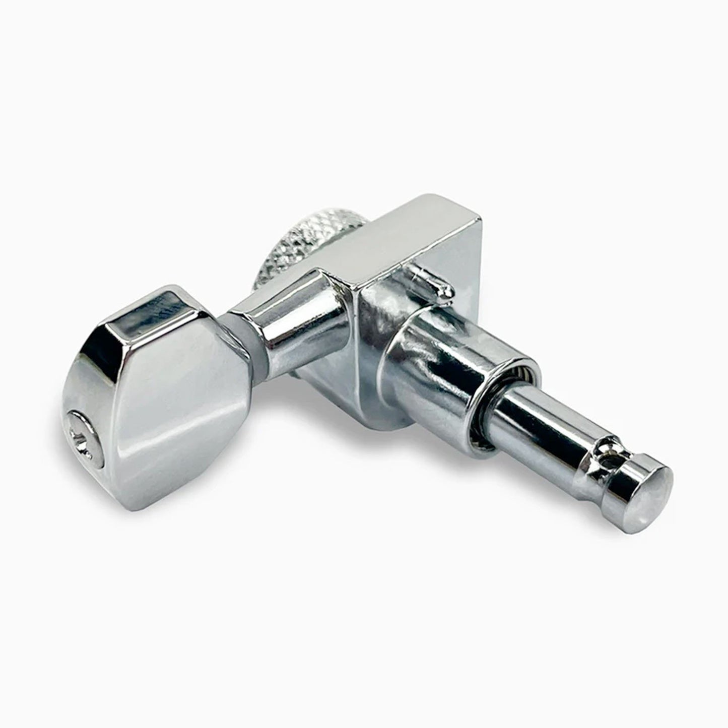 NEW True Lok Mini Locking Tuners - 6-in-line, Single Pin TK-7106-010 - CHROME
