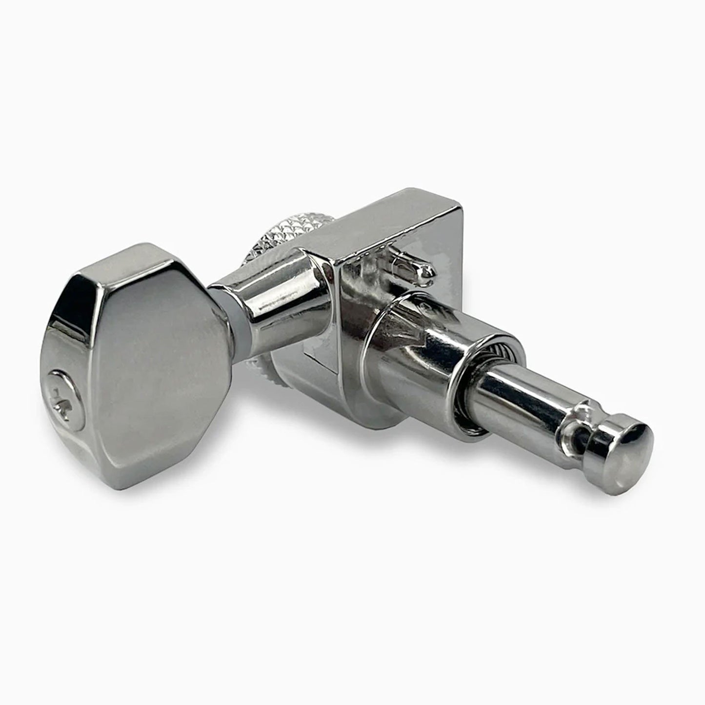 NEW True Lok Mini Locking Tuners - 6-in-line, Single Pin TK-7106-001 - NICKEL