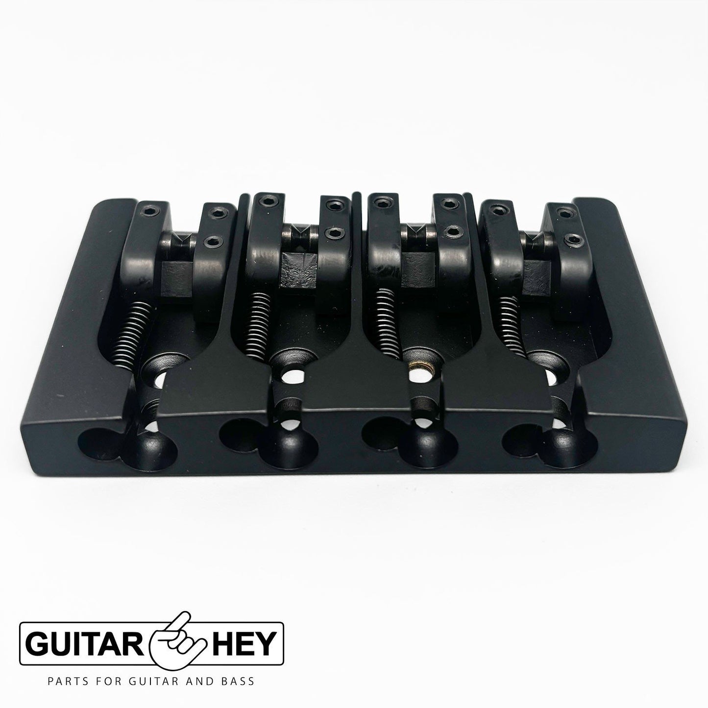 NEW Hipshot 5A400BB-822 4 string BRASS A Style Mount Bass Bridge 21mm - BLACK
