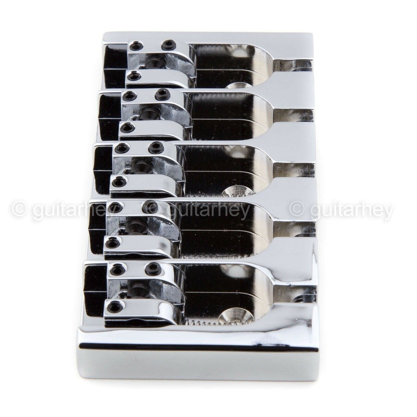 NEW Hipshot 5A500AC 5-String A Style Aluminum Bass Bridge .669" Spacing - CHROME
