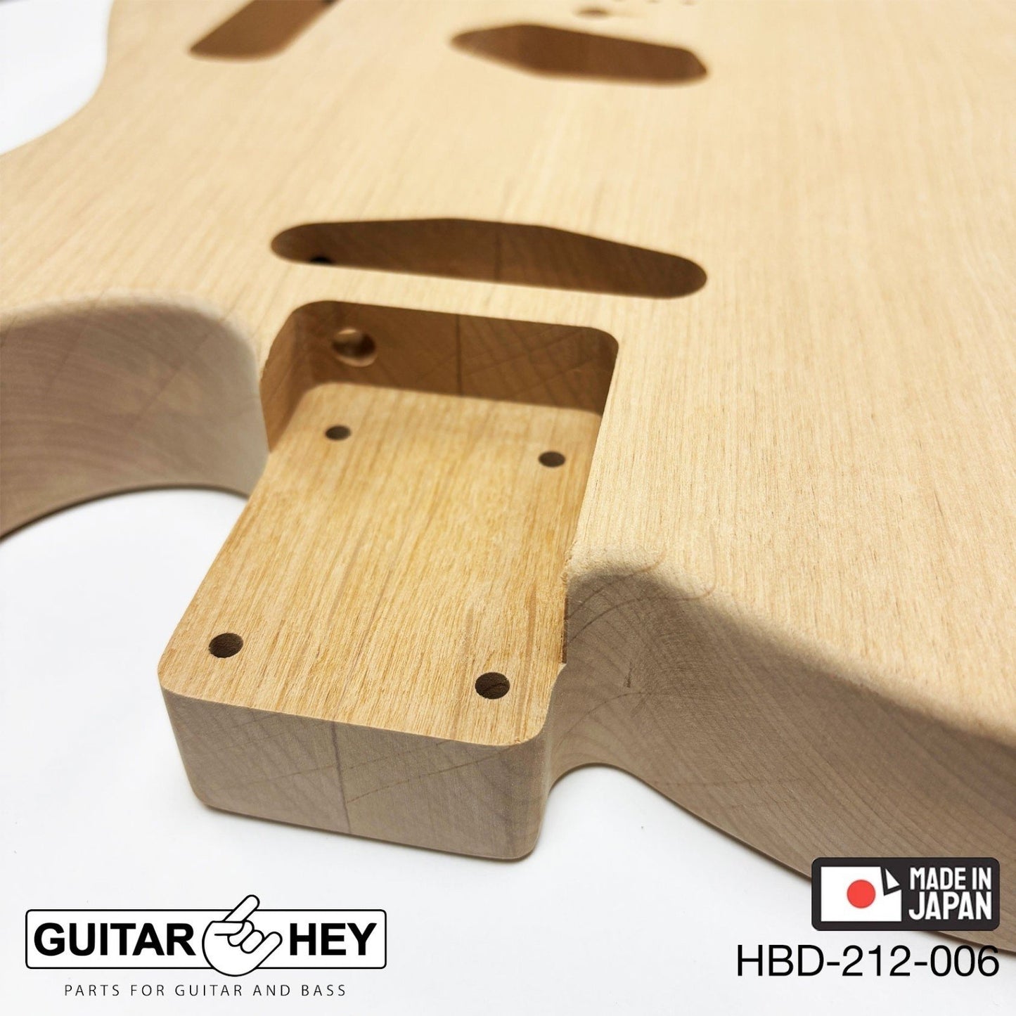Hosco Unfinished Replacement Body for Telecaster Tele® 2 Piece Alder SANDED #006
