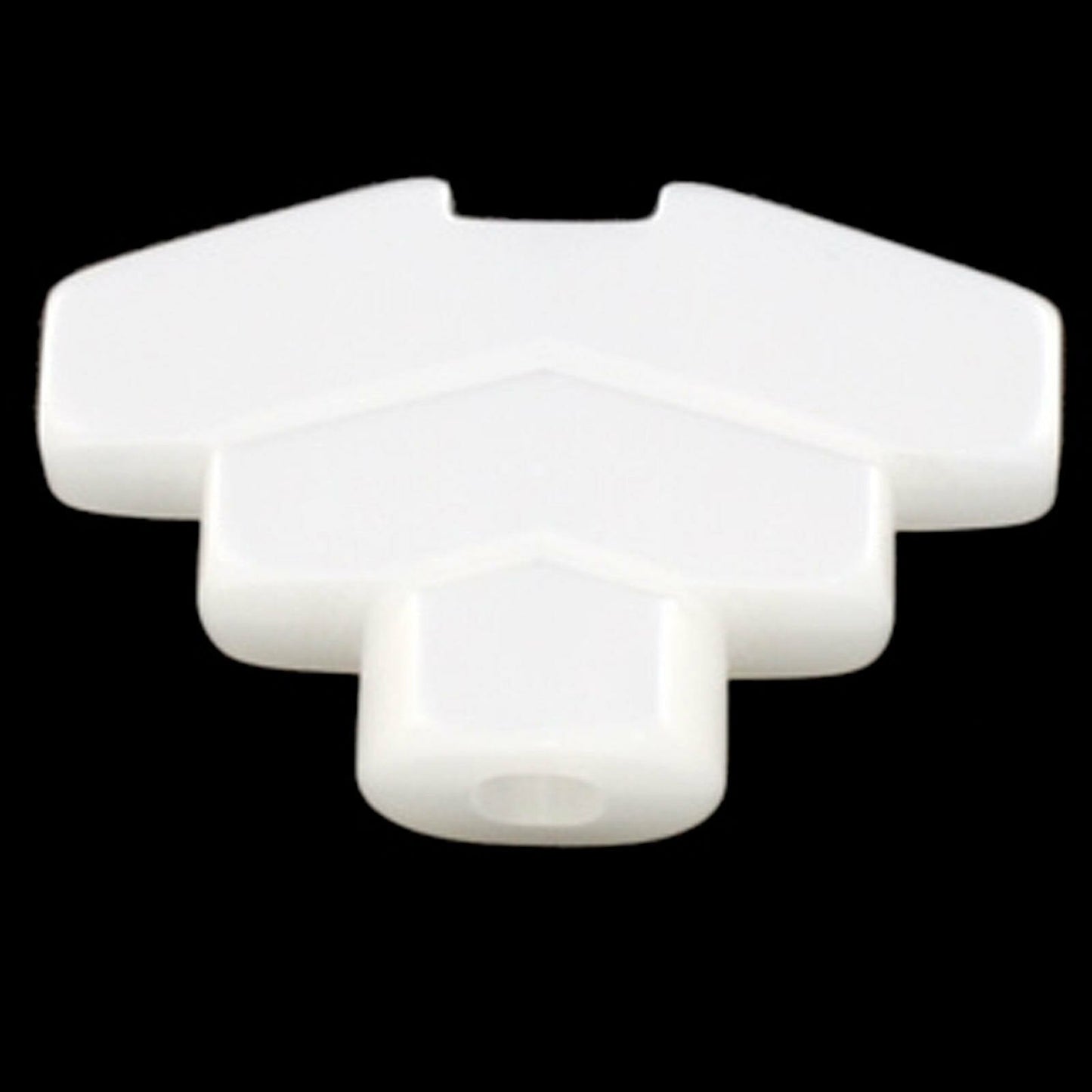 NEW (6) White Pearloid Rotomatic Buttons For Grover Tuners Imperial Keys Style