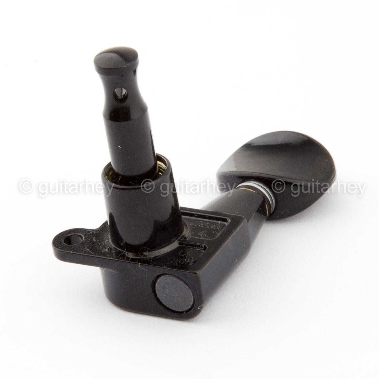 NEW Gotoh SG360-05 Schaller Style Mini Tuning Key SMALL OVAL Buttons 3x3 - BLACK