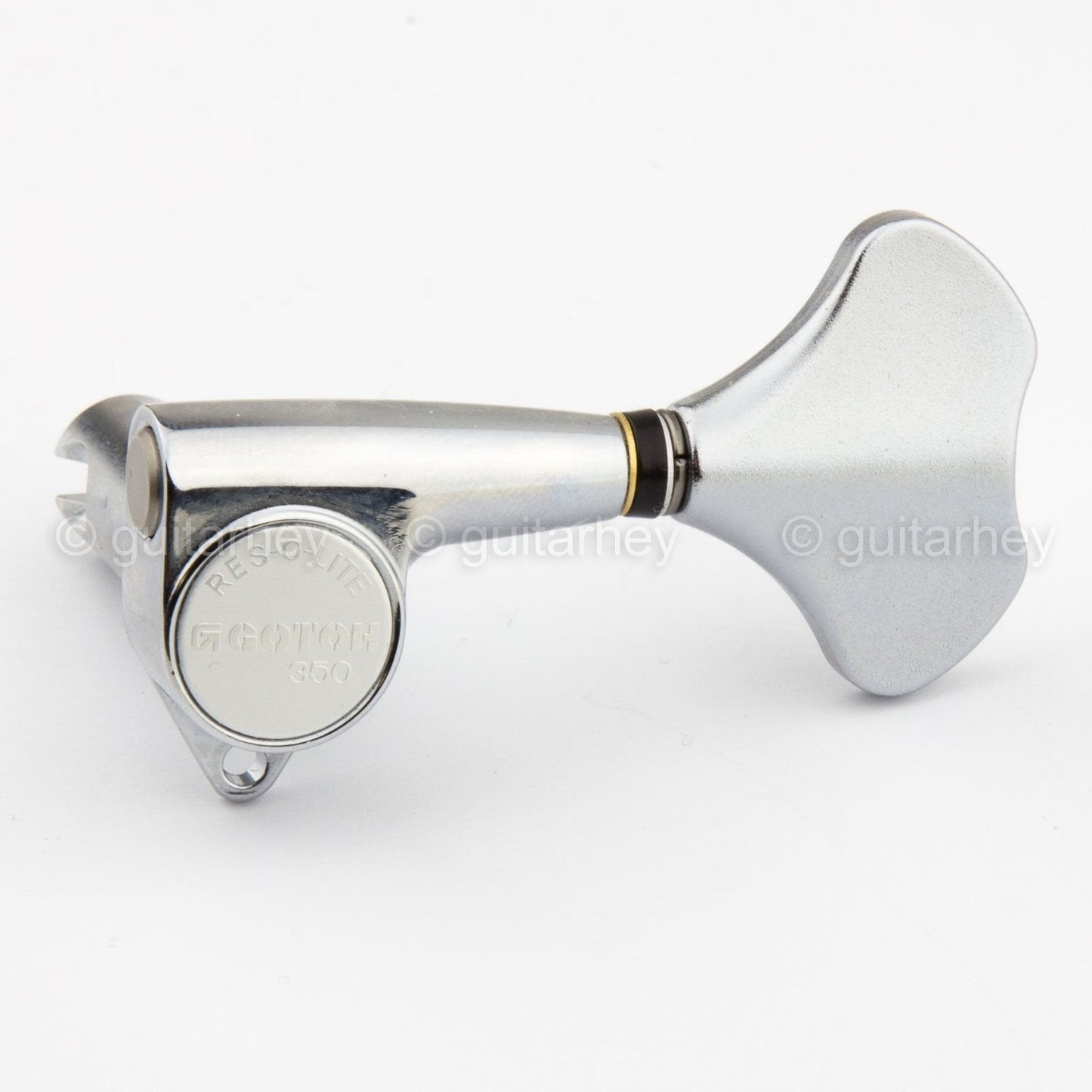 NEW Gotoh GB350 RES-O-LITE Aluminum Bass 6-String Tuning Keys L3+R3 Set - CHROME