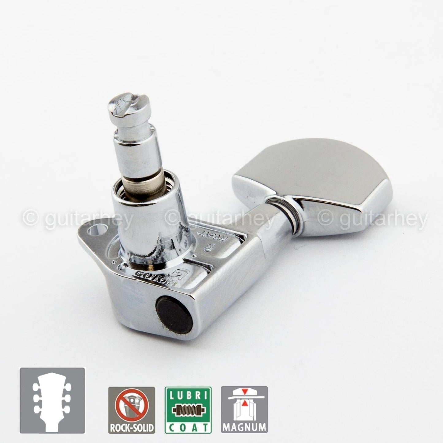 NEW Gotoh SG301-01 MG Magnum Locking Tuners Set L3+R3 Tuning Keys 3x3 - CHROME