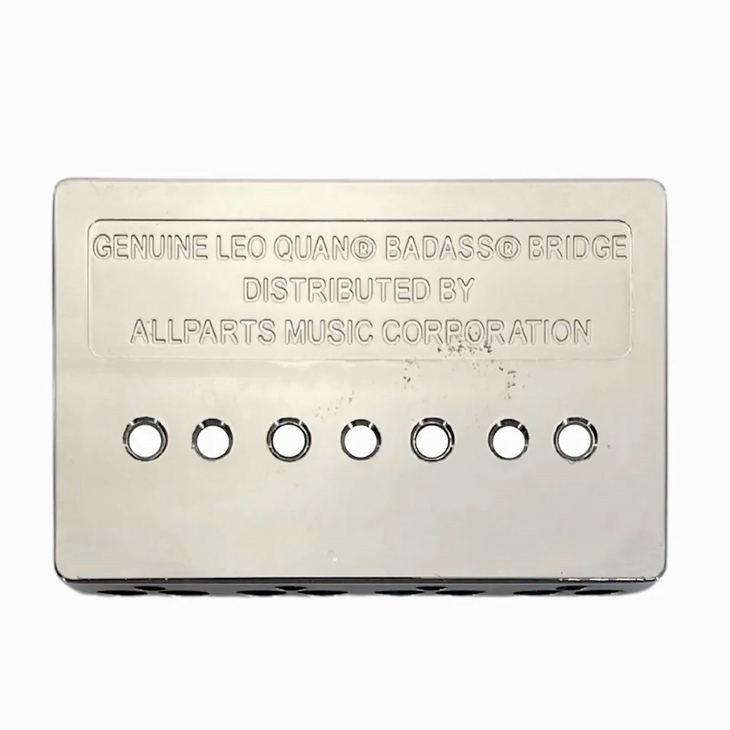 NEW Leo Quan® Badass® Bass III BRIDGE for Fender Precision Jazz GROOVED - NICKEL