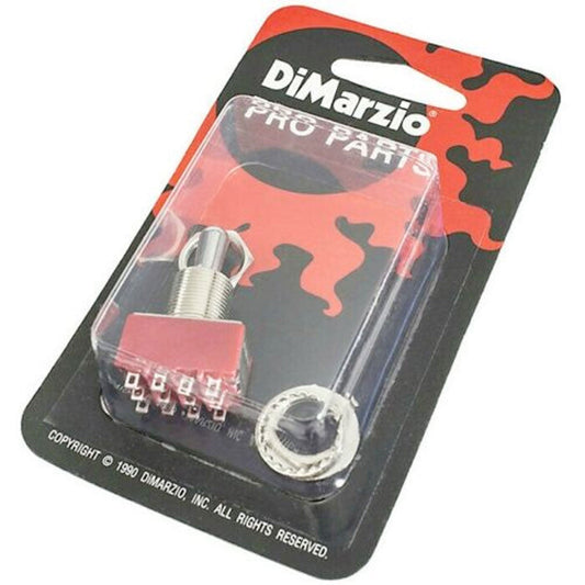 NEW DiMarzio 3 Way 4 Pole Double Throw Pickup Selector Switch On-On-On 4PDT