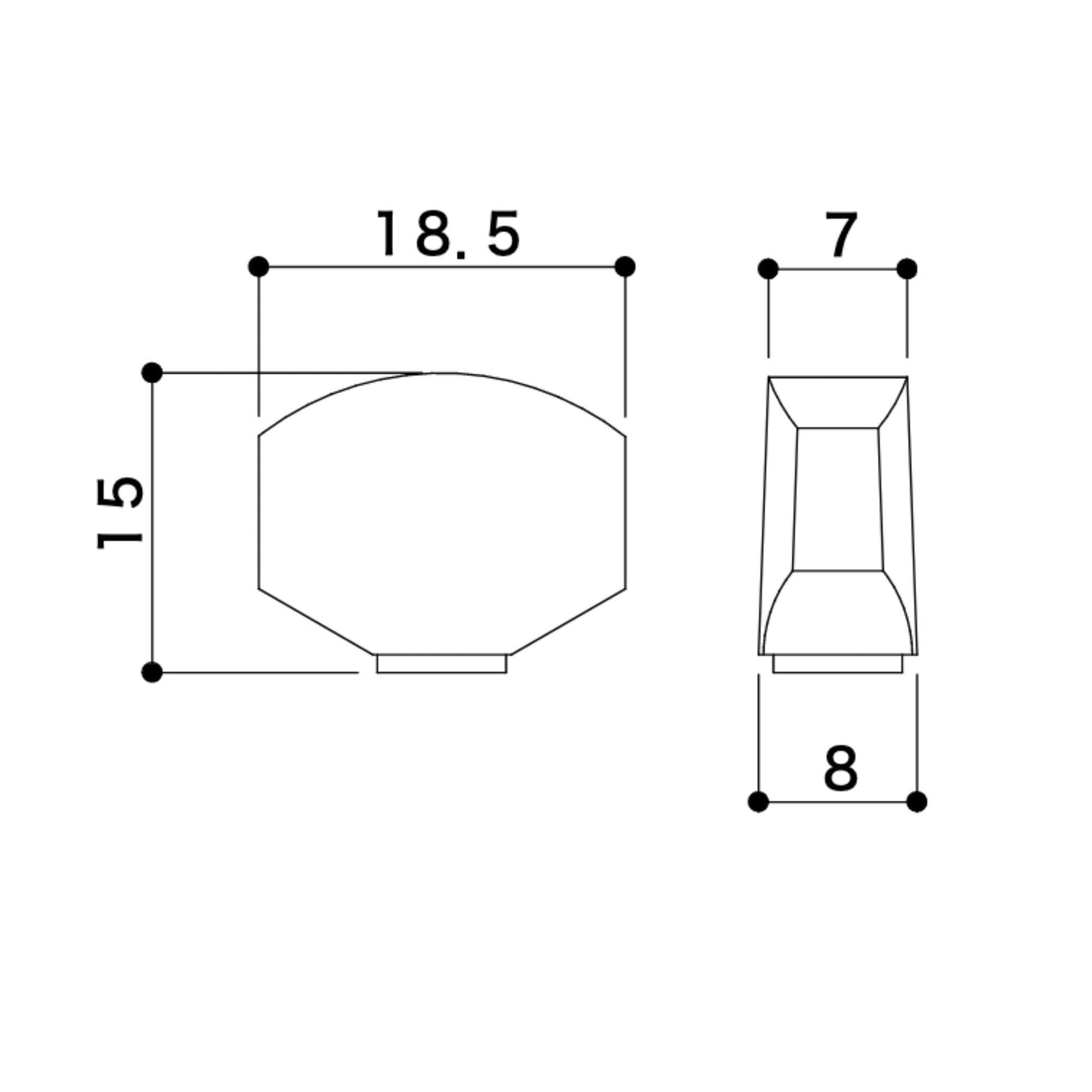NEW Gotoh SG381-P7 MGT 6 In-Line Locking Tuners w/ PEARLOID Buttons - CHROME