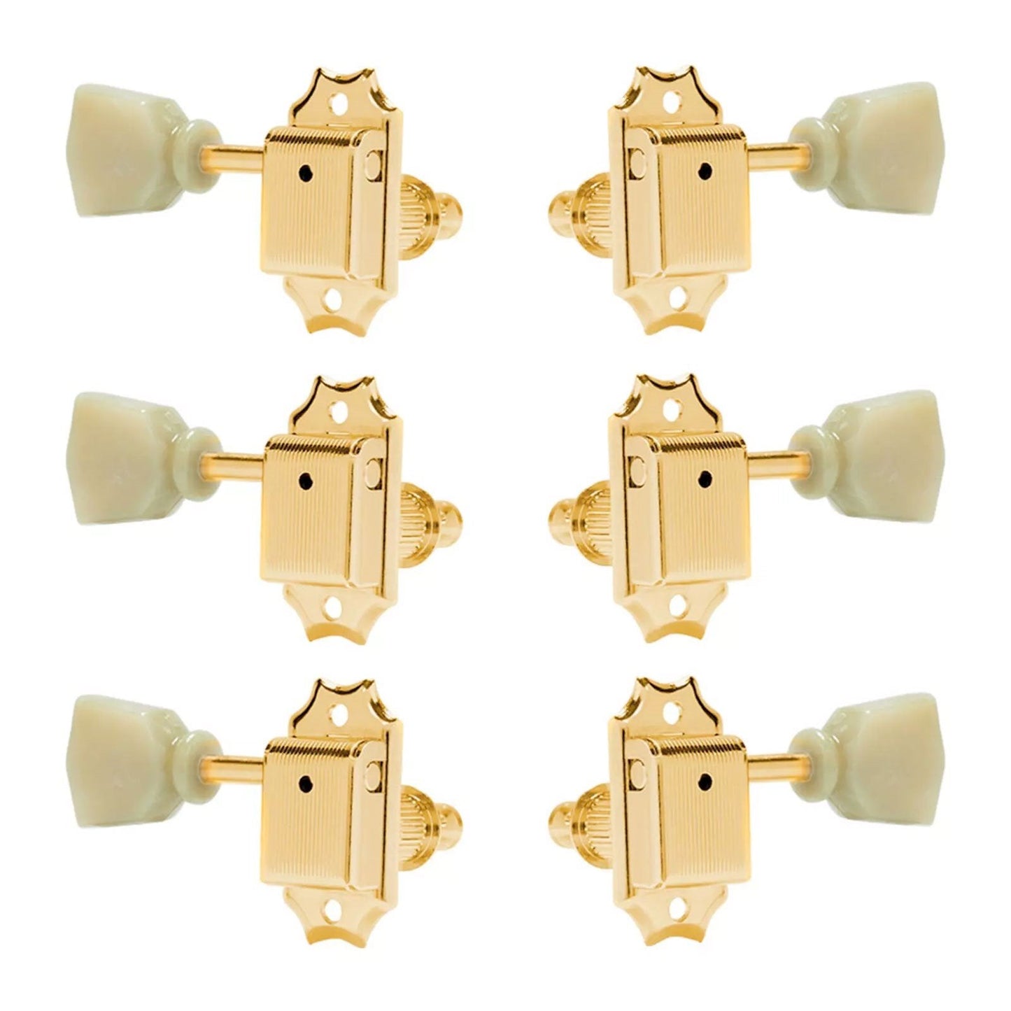 NEW Gotoh SD90-SL Tuners Set Tuning Keys Set L3+R3 w/ screws 3x3 - GOLD