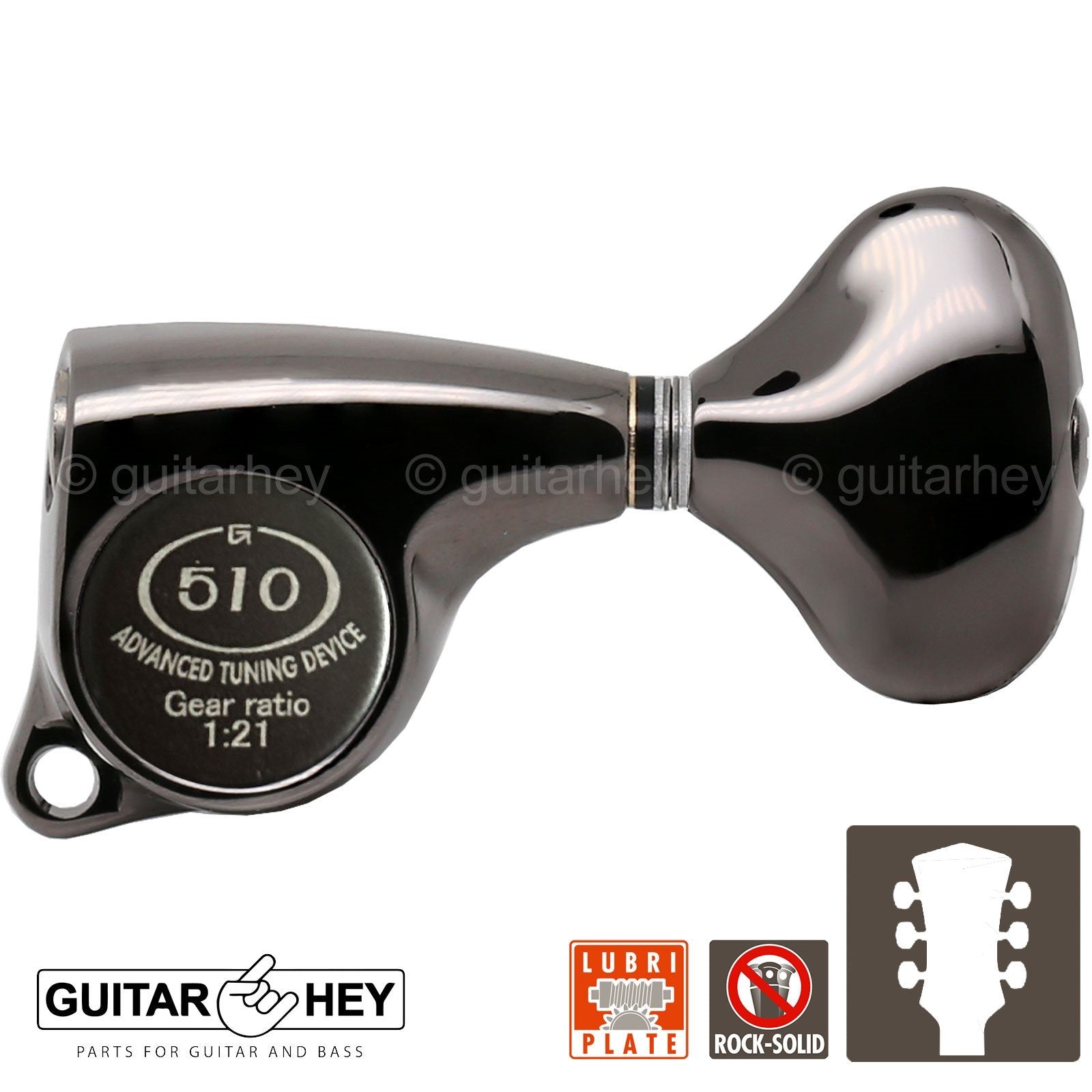 top gear box set 1 21 NEW Gotoh SGL510Z-L5 Set Tuners 510 Delta 1:21 Gear Ratio - 3x3