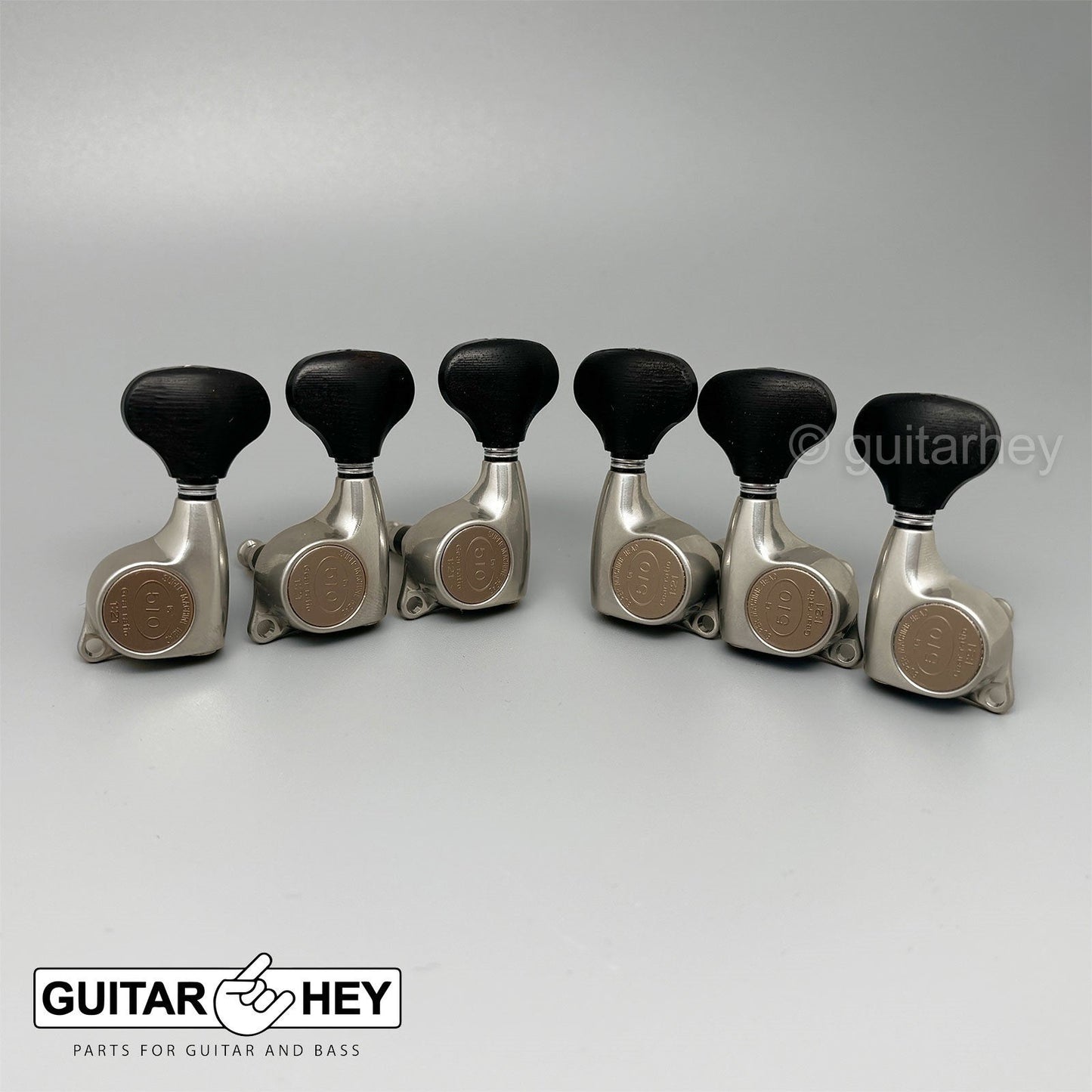 NEW Gotoh SGL510Z-EL5 Tuning Keys Set 1:21 Ratio 3x3 - ANTIQUE X-FINISH NICKEL