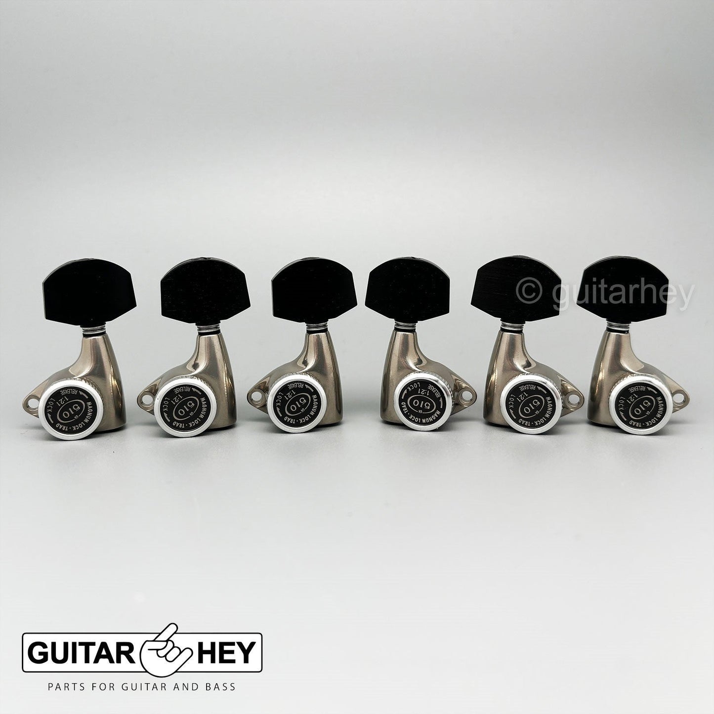 NEW Gotoh SGV510Z-EN01 MGT L3+R3 LOCKING Tuners Set 3x3, ANTIQUE X-FINISH NICKEL