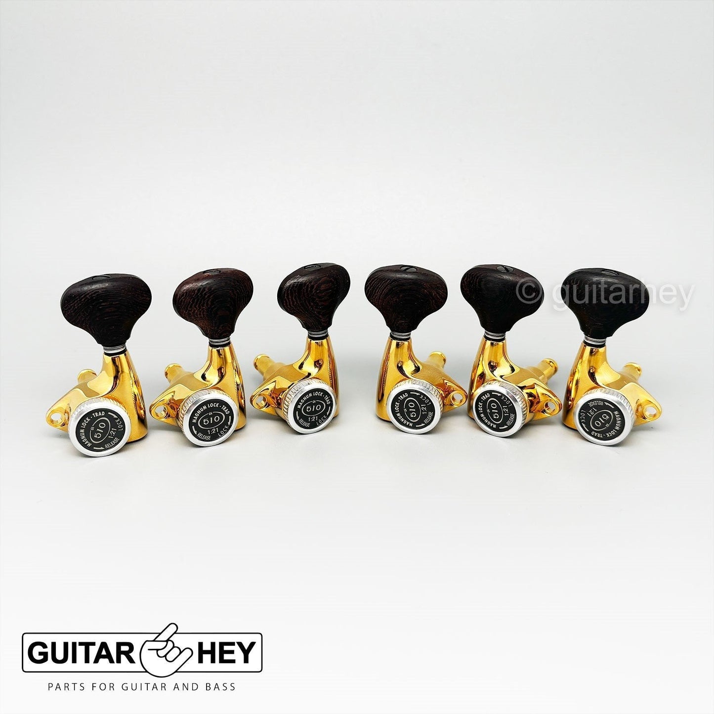 NEW Gotoh SGV510Z-TL5 MGT L3+R3 LOCKING Tuners 21:1 Gear Ratio 3x3 - GOLD