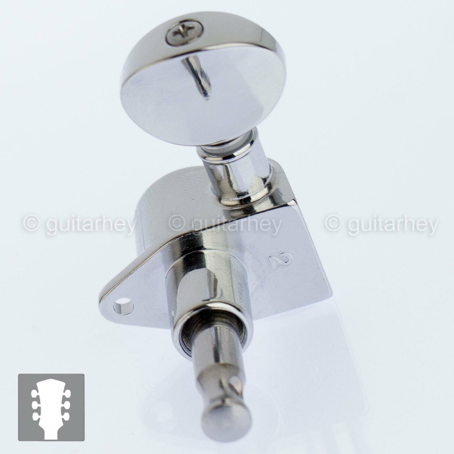 NEW Grover Rotomatic 3x3 Tuners w/ LARGE OVAL Keys Fits Gibson® 102CK - CHROME