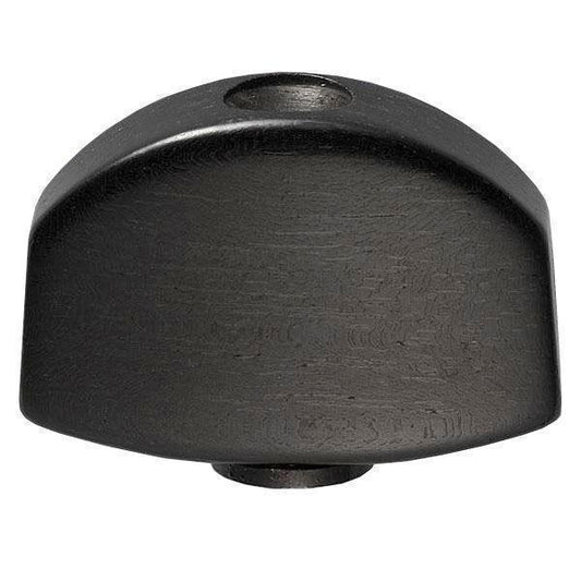 NEW (6) LARGE Buttons For Schaller Tuning Keys M6 Style w/ SCREWS - EBONY WOOD