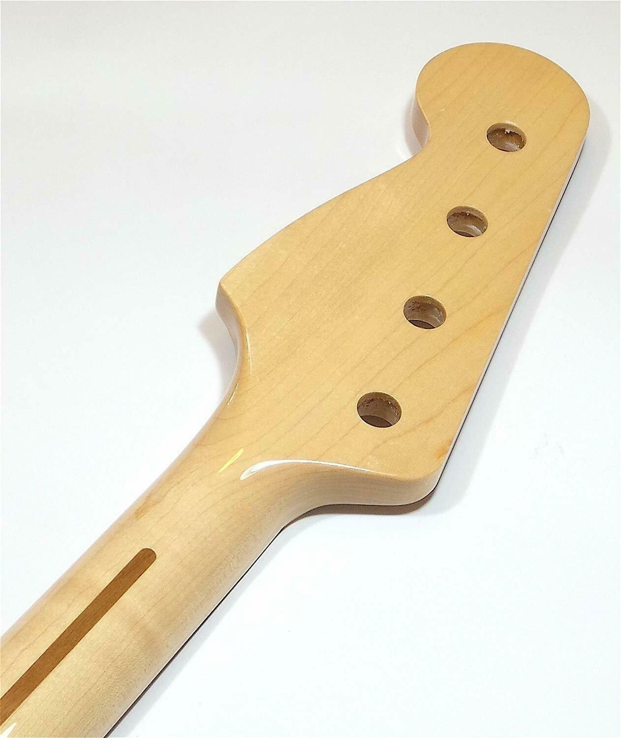 NEW MIJ 1P Maple Replacement Neck for PB 20 Frets, FINISHED - Made in Japan