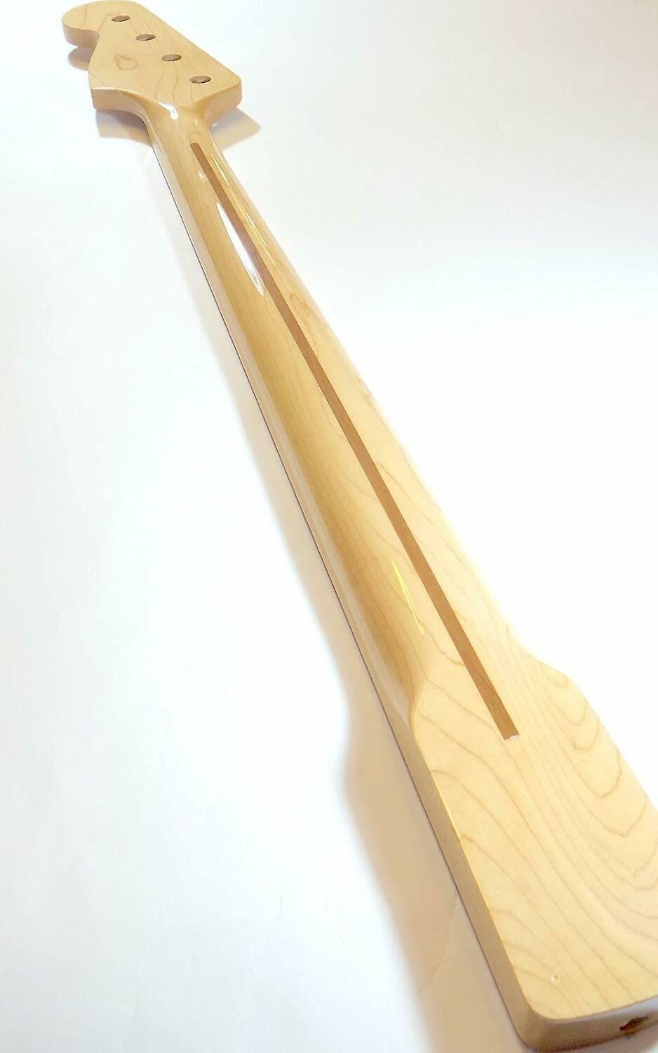 NEW MIJ 1P Maple Replacement Neck for JB 20 Frets, FINISHED - Made in Japan