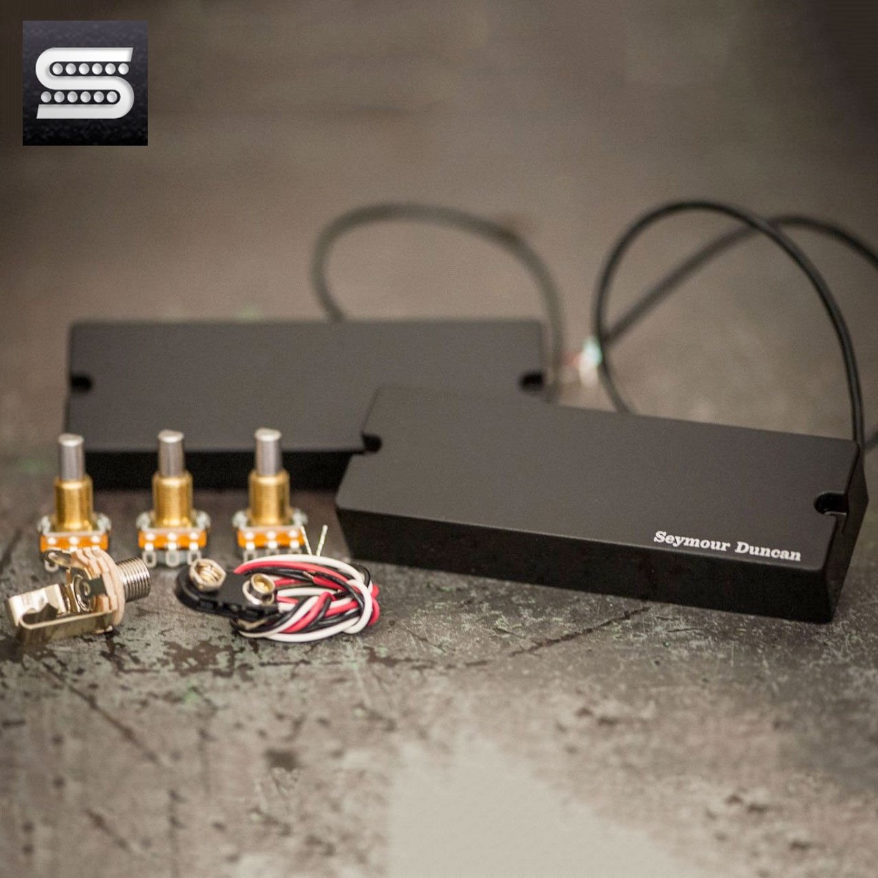 NEW Seymour Duncan ASB2-6s Basslines Active 6 String Bass Pickup Set - Phase II