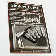 Load image into Gallery viewer, NEW (6) Hollow Point Intonation System For Floyd Rose/Ibanez Edge Tremolo CHROME