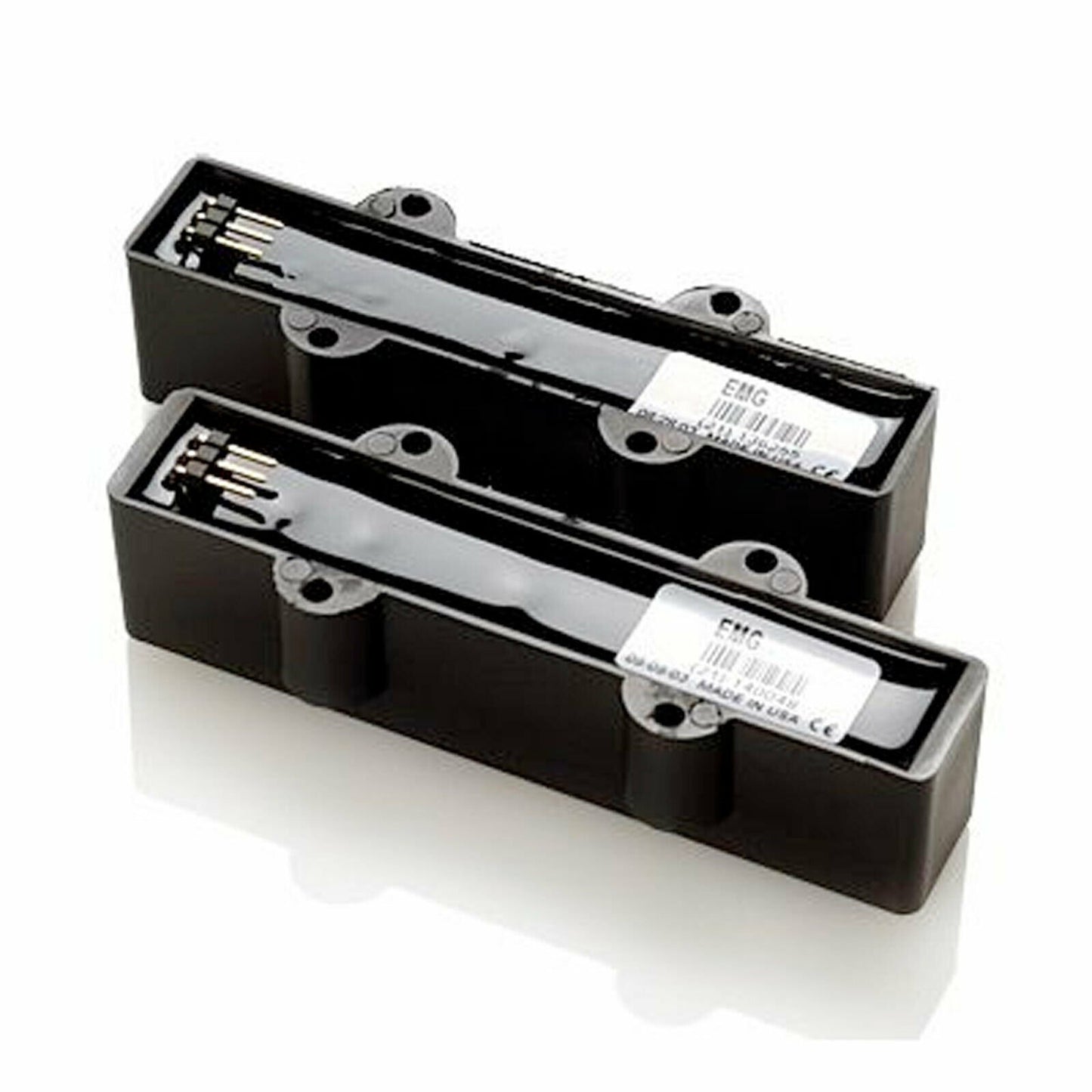 NEW EMG J5 SET Bass Pickup for 5-String Basses Neck & Bridge w/ Pots - BLACK