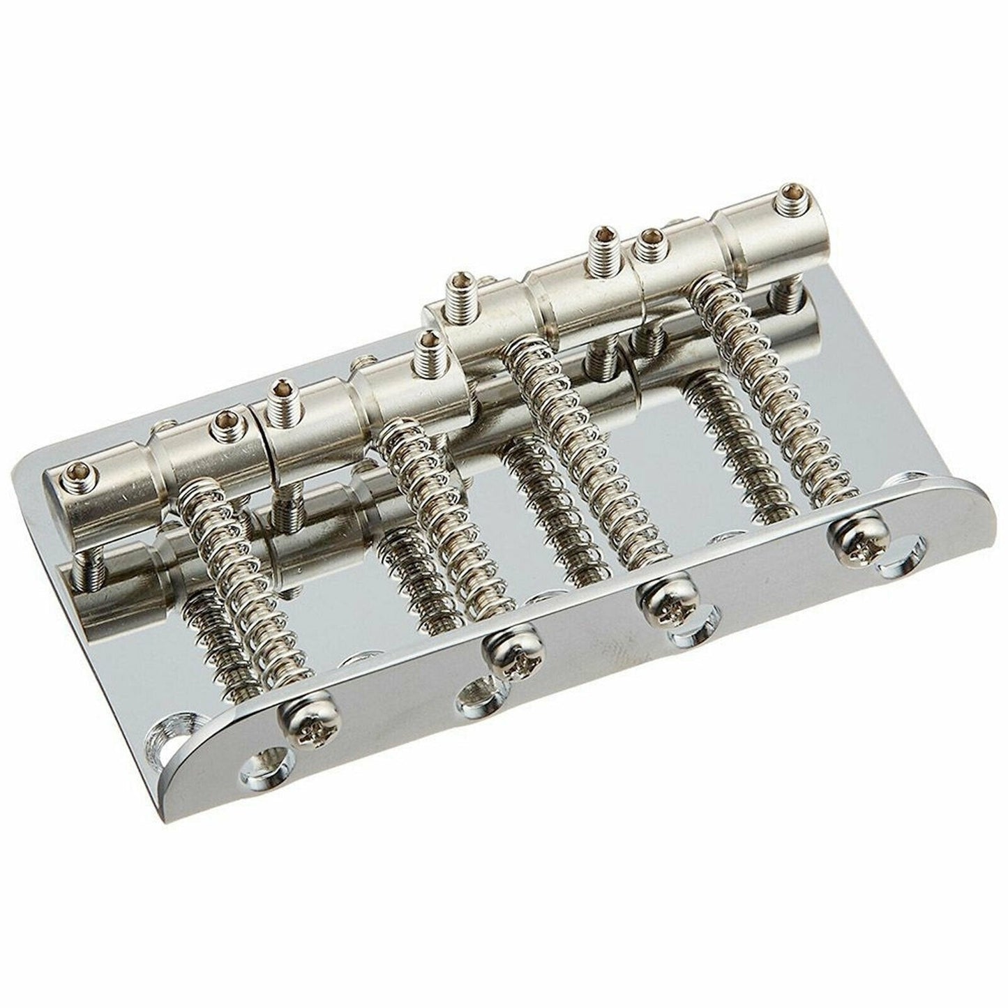NEW Bass bridge for PB, JB 19mm String Spacing STEEL Baseplate & Saddles CHROME
