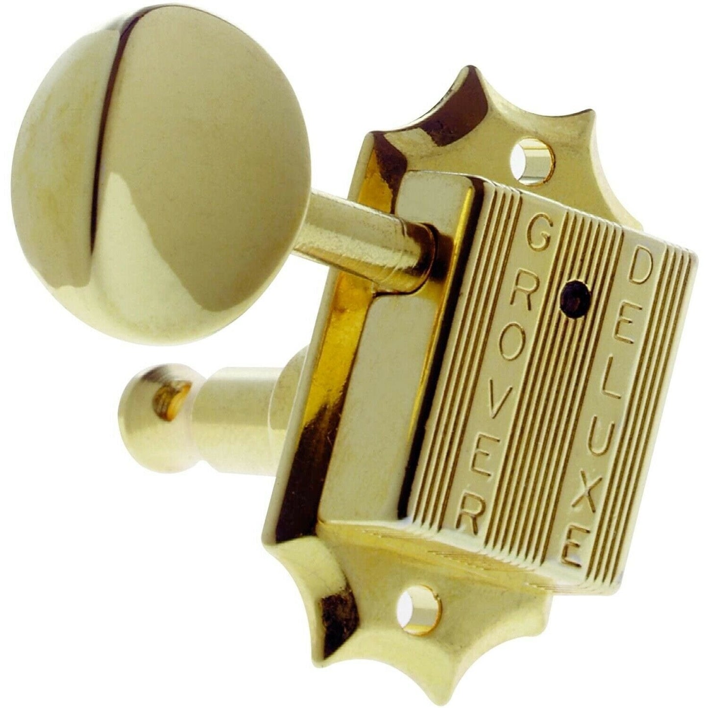 NEW Grover 136G 3+3 Vintage Deluxe Tuners for Gibson/Epiphone Oval 3x3 - GOLD