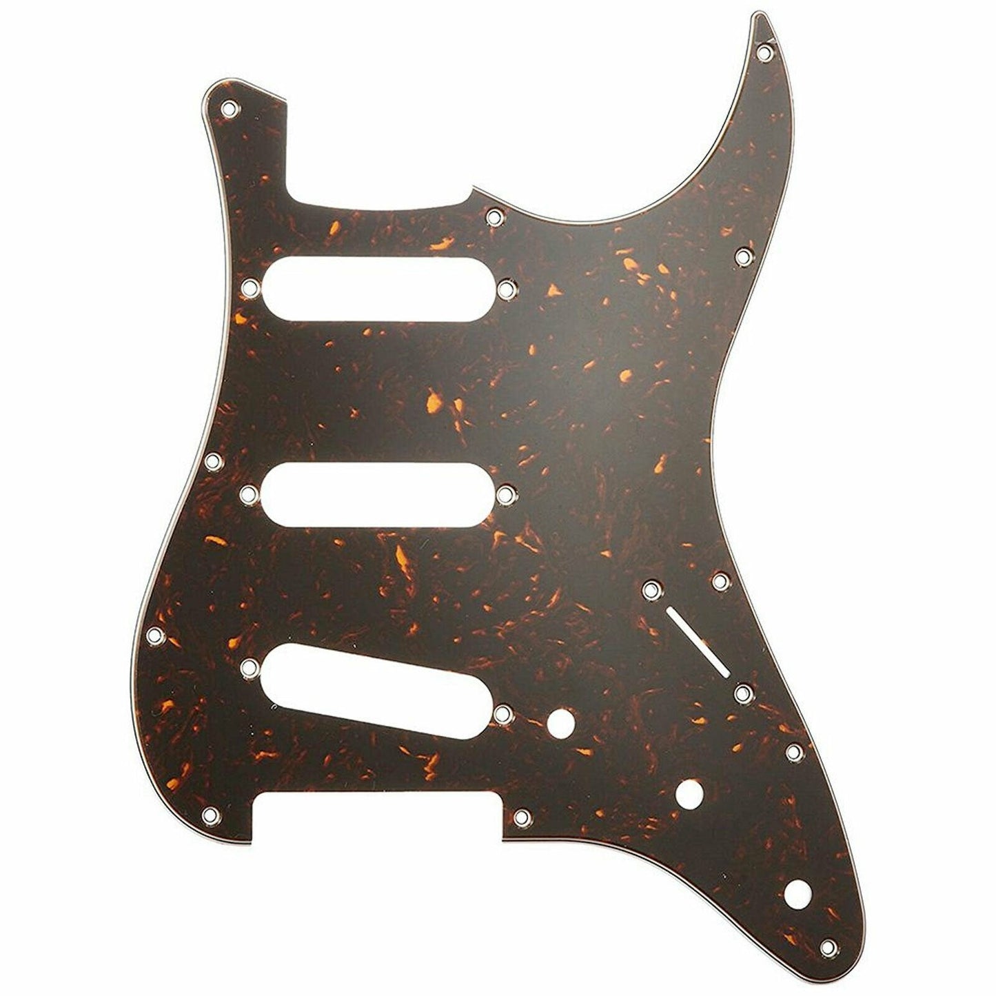 NEW 4-Ply Pickguard for Stratocaster/Strat® USA MIM SSS 11-Hole - TORTOISE SHELL