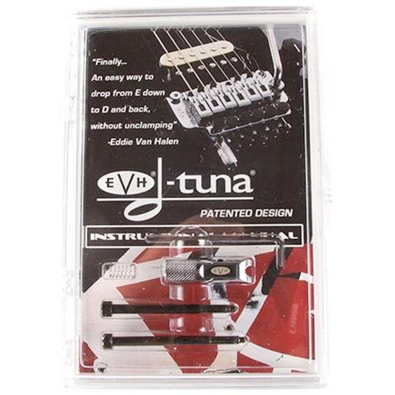 NEW EVH® D-Tuna Drop D Tuning System For Floyd Rose® Tremolo Bridges - CHROME